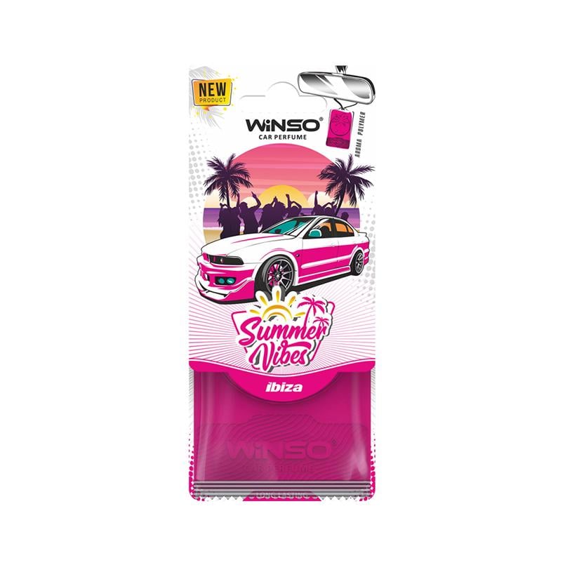 Ароматизатор полимерный WINSO Summer Vibes Ibiza (990060)