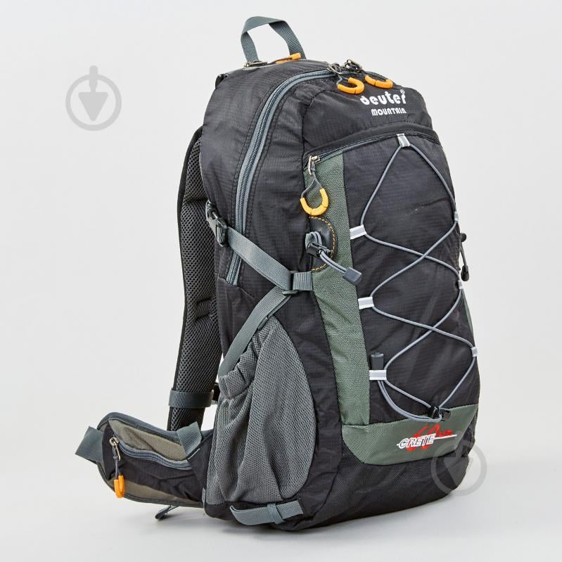 Рюкзак спортивный с каркасной спинкой planeta-sport DTR V-60л 8810-6 49х29х24см Черный