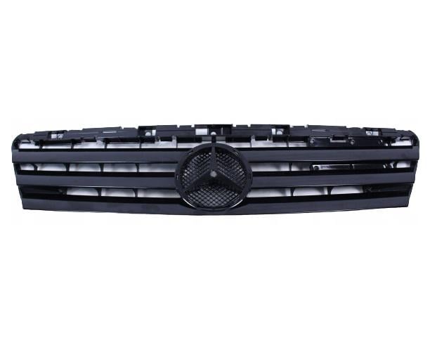 Решетка радиатора AVTM Mercedes A-Class W168 1997-2000 без эмблемы Черный (184631990)
