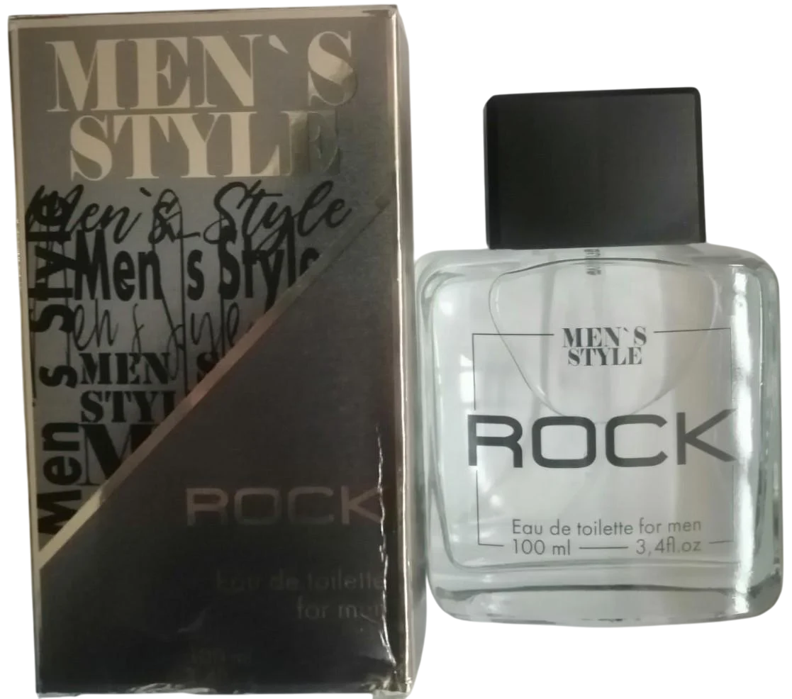 Туалетна вода для чоловіків Аромат Men`s style ROCK 100 мл (2733704723)
