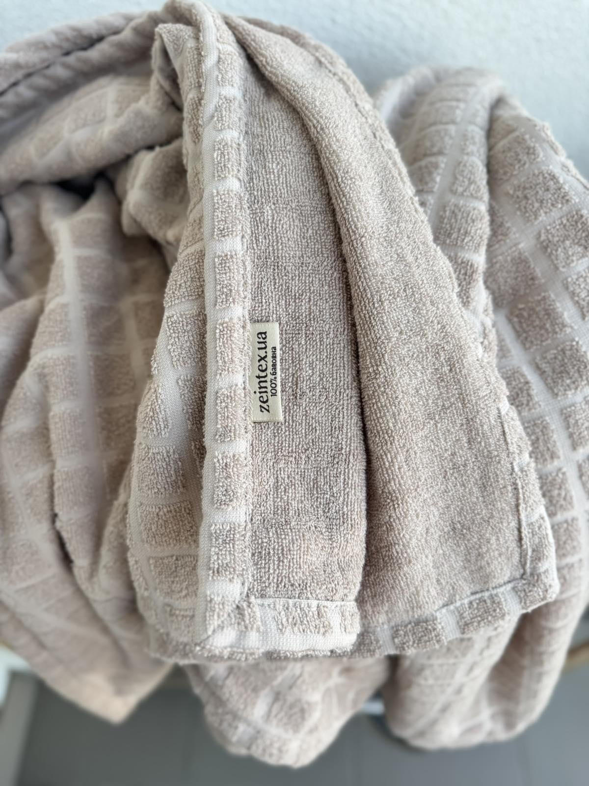 Простынь-покрывало махровое PALERMO 120х200 см Капучино - фото 7 Простынь-покрывало махровое PALERMO 120х200 см Капучино - фото 7