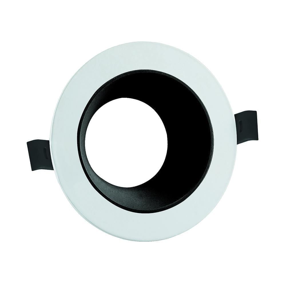 Точечный светильник врезной под лампу AZELYA-1 Белый/Черный (015-048-0001-020)