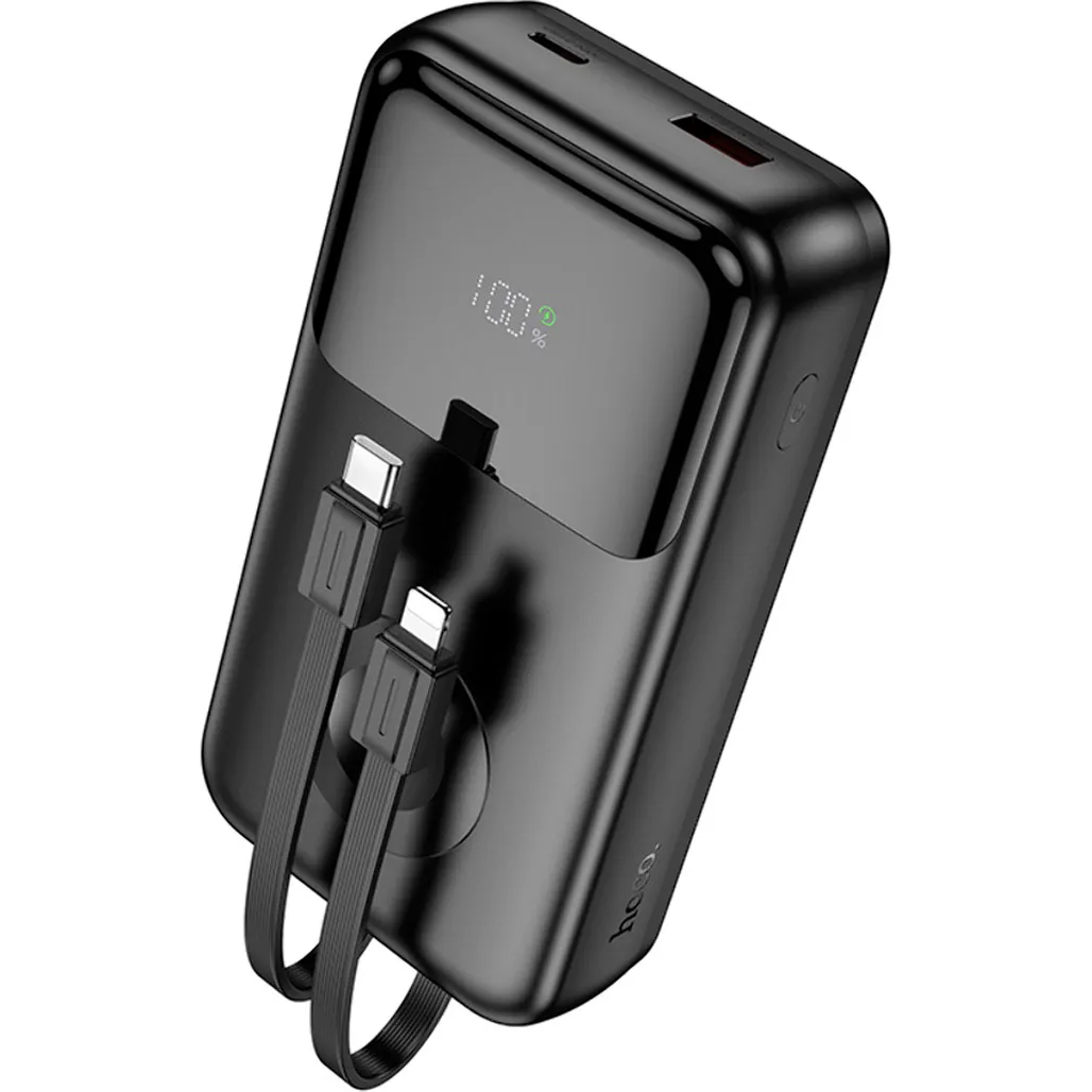 Батарея портативна Hoco Q28A Victory 22,5W/PD20W 20000 mAh Black Батарея портативна Hoco Q28A Victory 22,5W/PD20W 20000 mAh Black