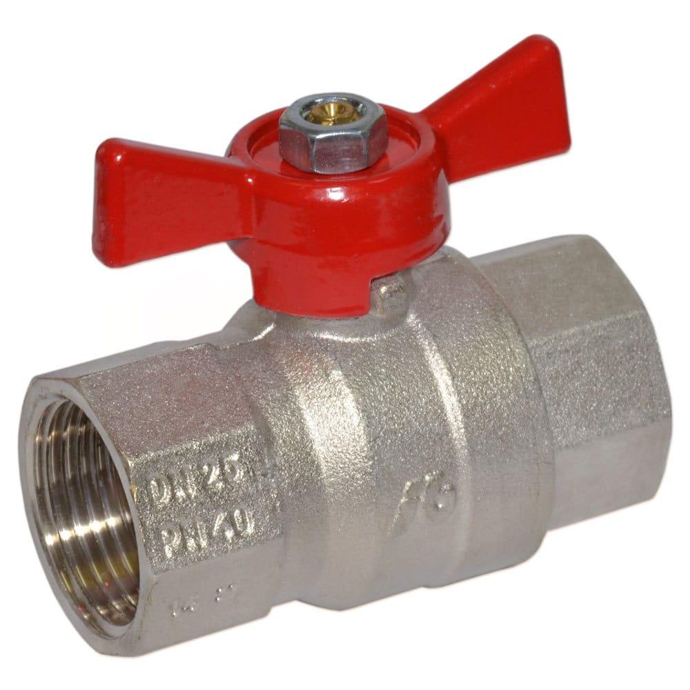 Кран шаровой Bonomi Missouri 1/2" ВВ прямой латунь (79530004)