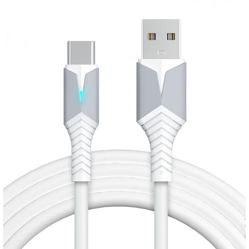 Кабель Konfulon DC39 USB-Type-C з LED індикацією (10219800) Кабель Konfulon DC39 USB-Type-C з LED індикацією (10219800)