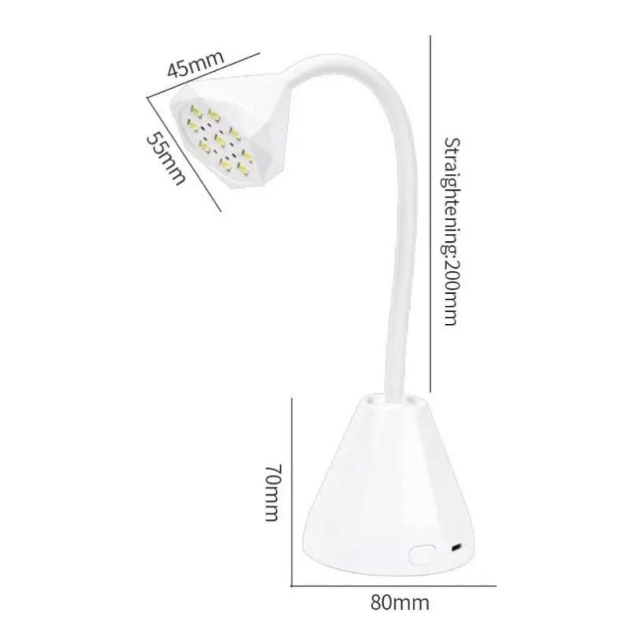 Лампа UV/LED 1 для сушіння нігтів на акумуляторі та USB - фото 6 Лампа UV/LED 1 для сушіння нігтів на акумуляторі та USB - фото 6