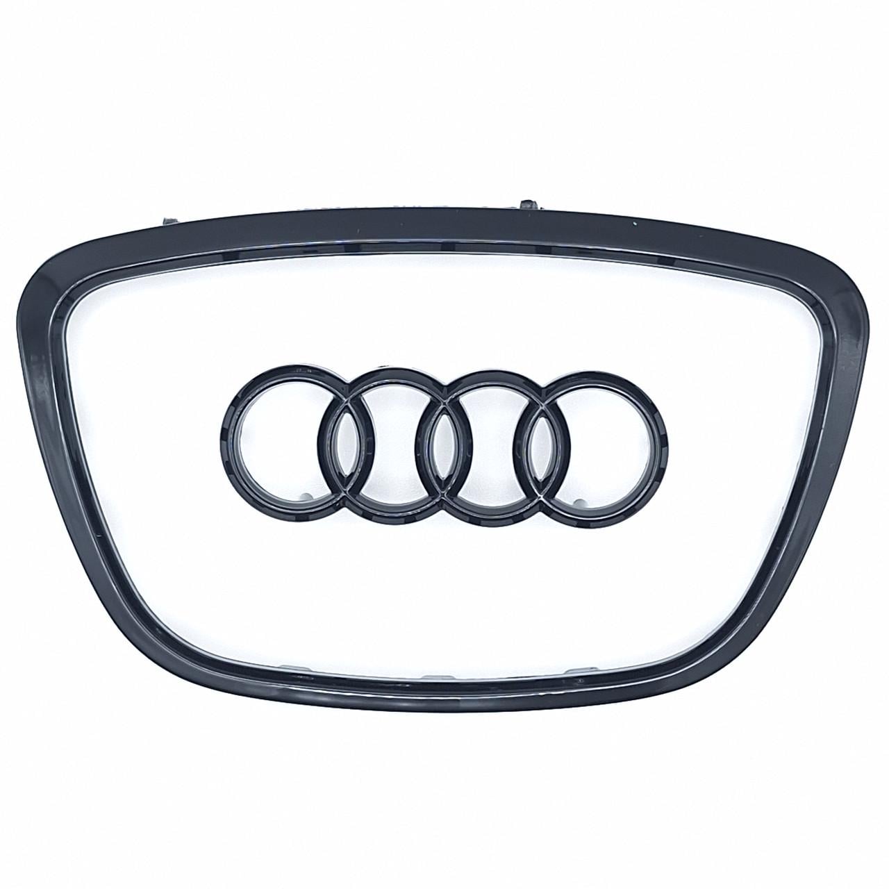Емблема керма Audi 112х67х4 мм Чорний глянцевий (2325790984)