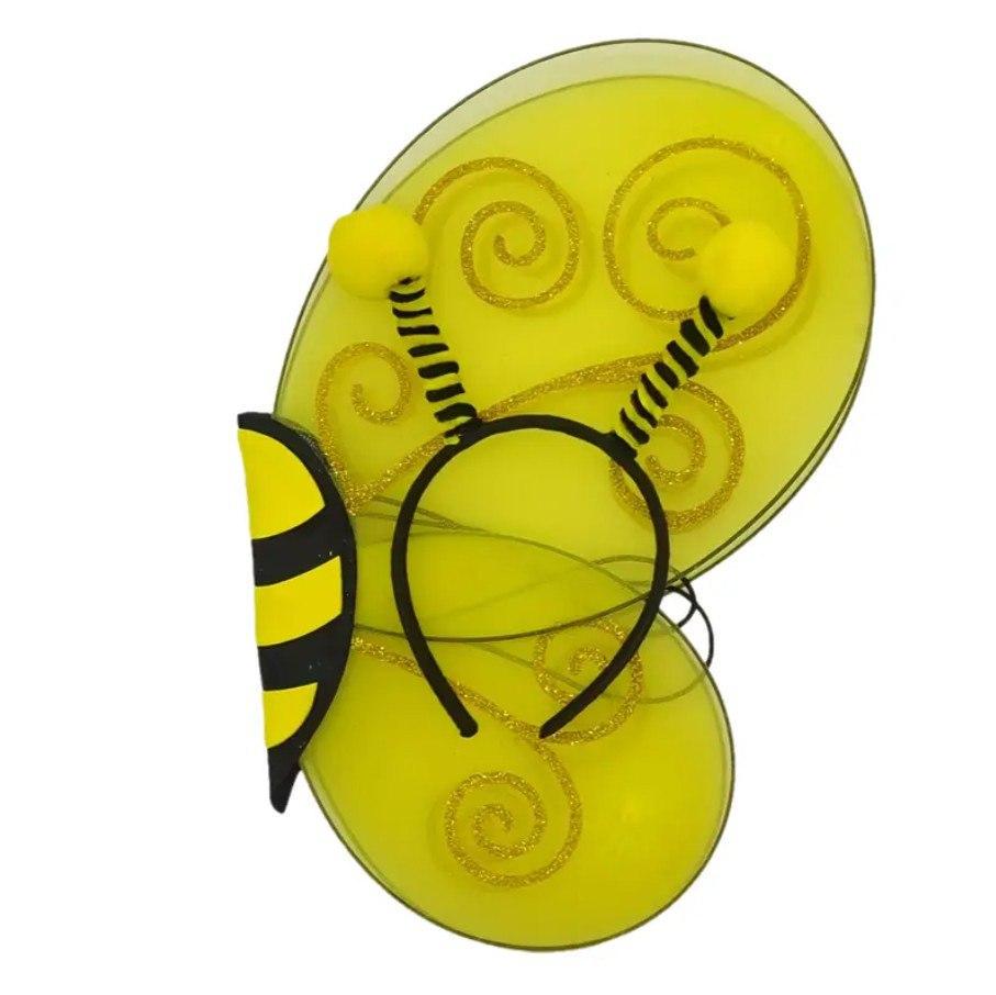 Карнавальний набір Бджілка крила/обідок (2602307051) - фото 2 Карнавальний набір Бджілка крила/обідок (2602307051) - фото 2