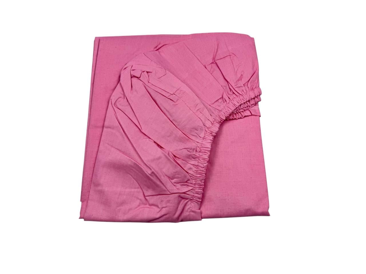Простынь на резинке Однотон бязь 180х200 см Розовый (G-1804pinky/WP/x180) Простынь на резинке Однотон бязь 180х200 см Розовый (G-1804pinky/WP/x180)