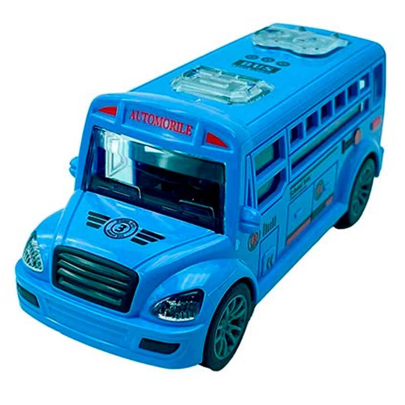 Автобус школьный JW567/066 открывается дверь 13 см Violet (2494741151)