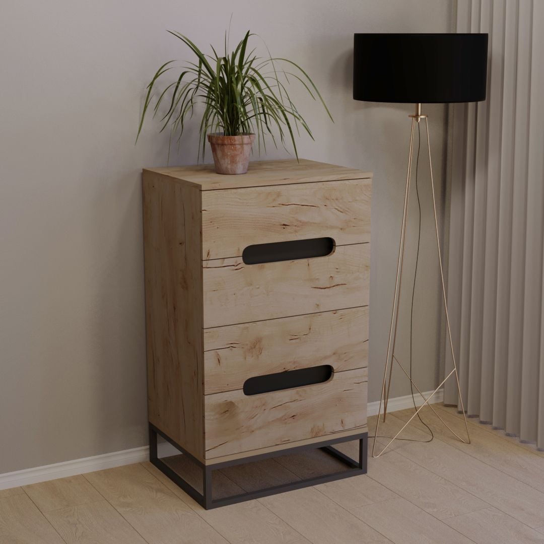 Комод Тиса Мебель 424 Дуб Тахо (9004029) Комод Тиса Мебель 424 Дуб Тахо (9004029)