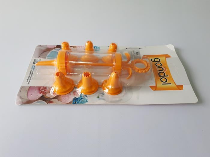 Кондитерский шприц с насадками для крема 7 шт. L 23 см (438601627) - фото 3 Кондитерский шприц с насадками для крема 7 шт. L 23 см (438601627) - фото 3