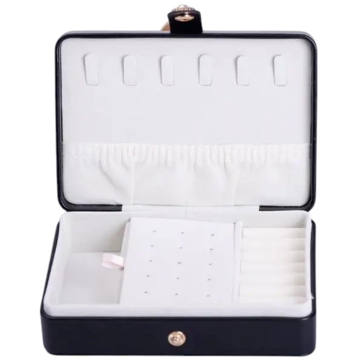 Ящик для украшений из экокожи 16х11х4,7 см (HP-5-30B)