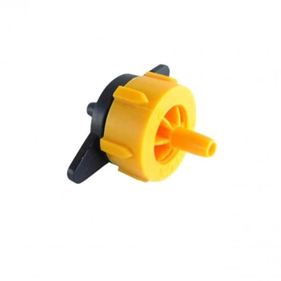 Капельница компенсированная 1/4" Желтый PCT0102 (DR014500