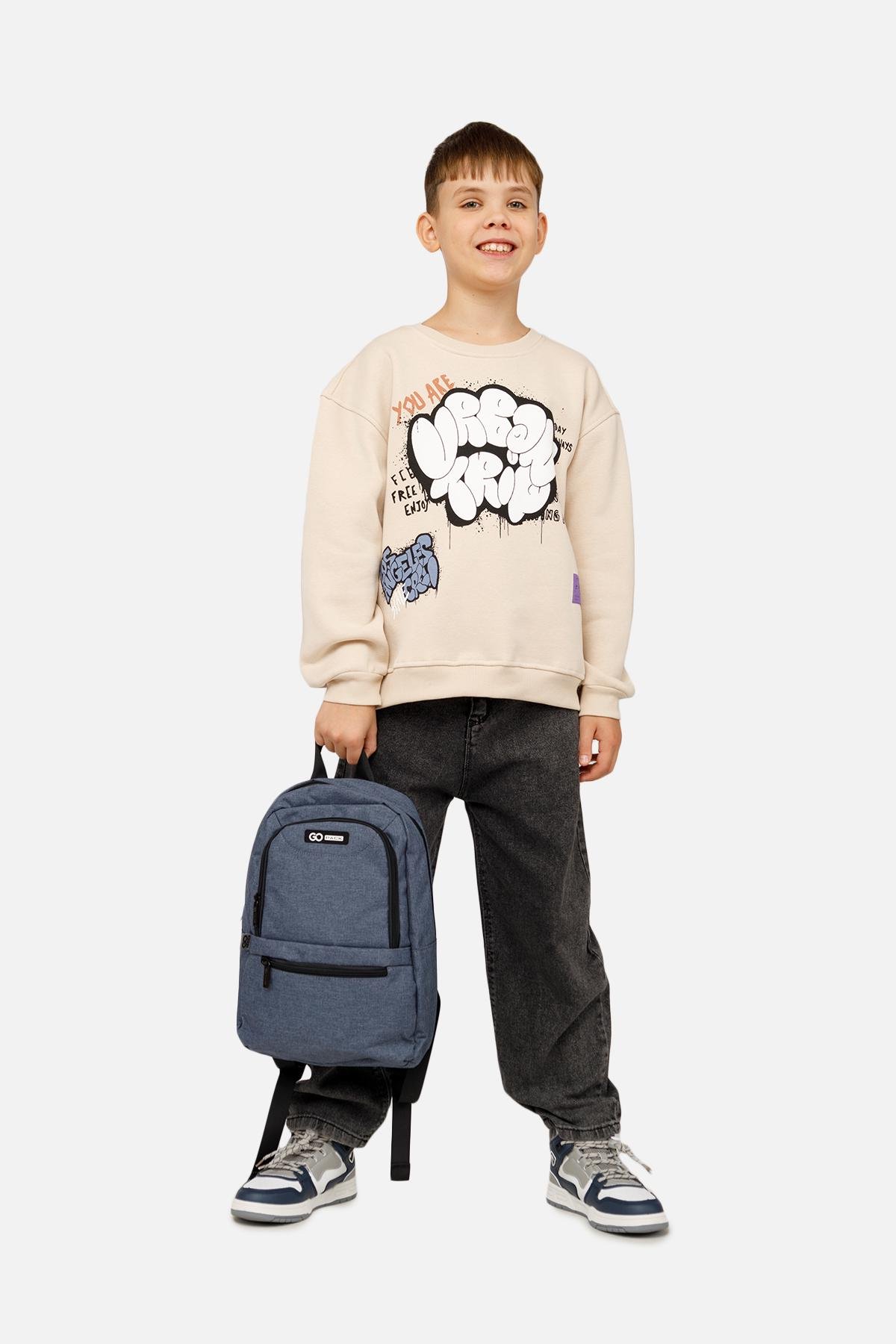 Світшот для хлопчика ЦБ-00260861 146 см Молочний (28576317) Світшот для хлопчика ЦБ-00260861 146 см Молочний (28576317)