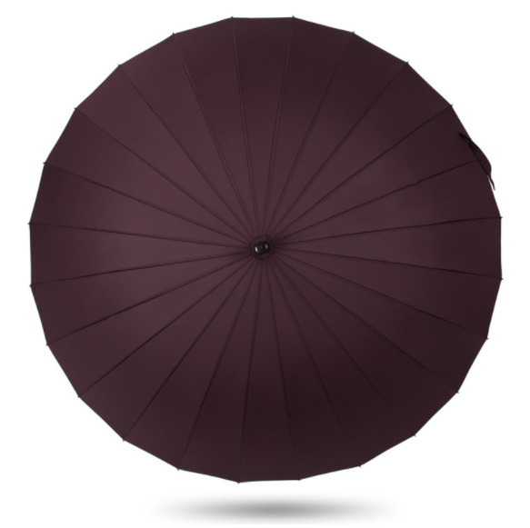 Зонт-трость SUNROZ Large Umbrella с большим куполом 24 спицы 114 см Фиолетовый (SUN7901)