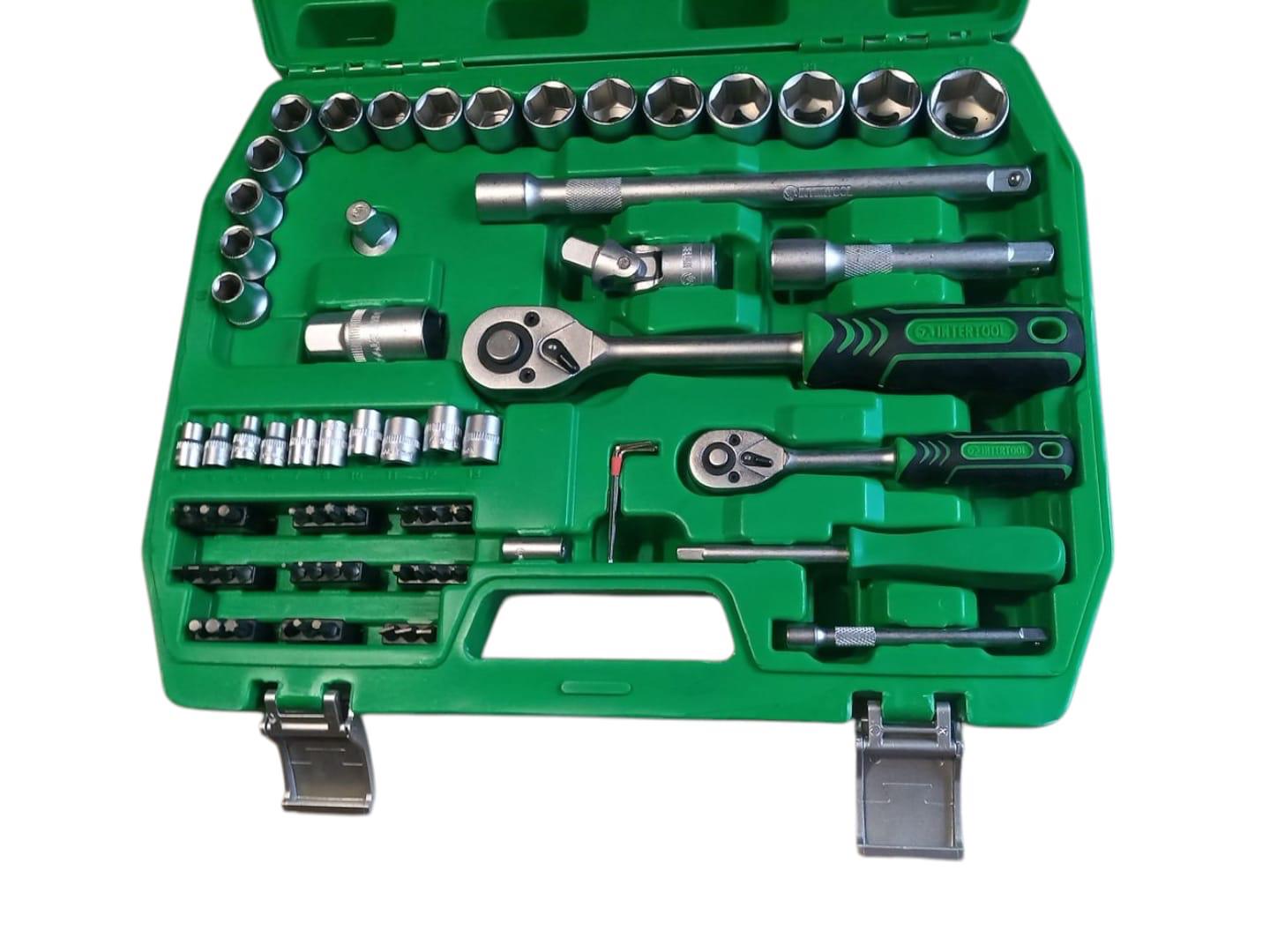 Набор инструментов Intertool ET-6072SP (26230638) - фото 4 Набор инструментов Intertool ET-6072SP (26230638) - фото 4