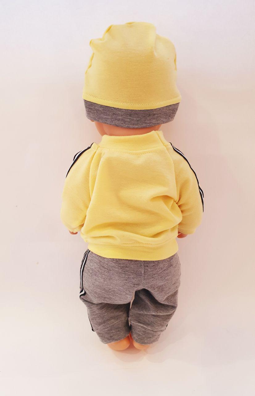 Набір одягу для ляльки Бебі Борн Бджілка 85 40-43 см Жовто-сірий - фото 2 Набір одягу для ляльки Бебі Борн Бджілка 85 40-43 см Жовто-сірий - фото 2