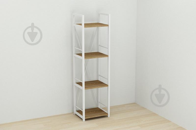 Этажерка Ferrum-decor Конект 120x34x28 см Дуб таверна (XK00243)