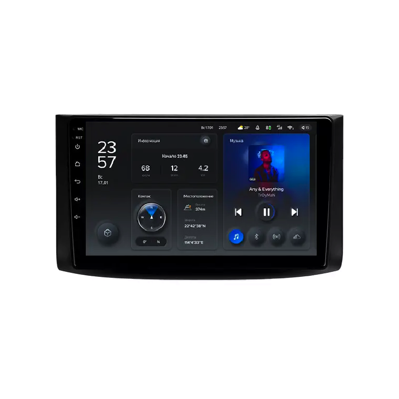 Автомагнитола штатная Teyes для Chevrolet Aveo T250 2006-2012 Android X1 2+32G Wi-Fi/4G (1658249075)