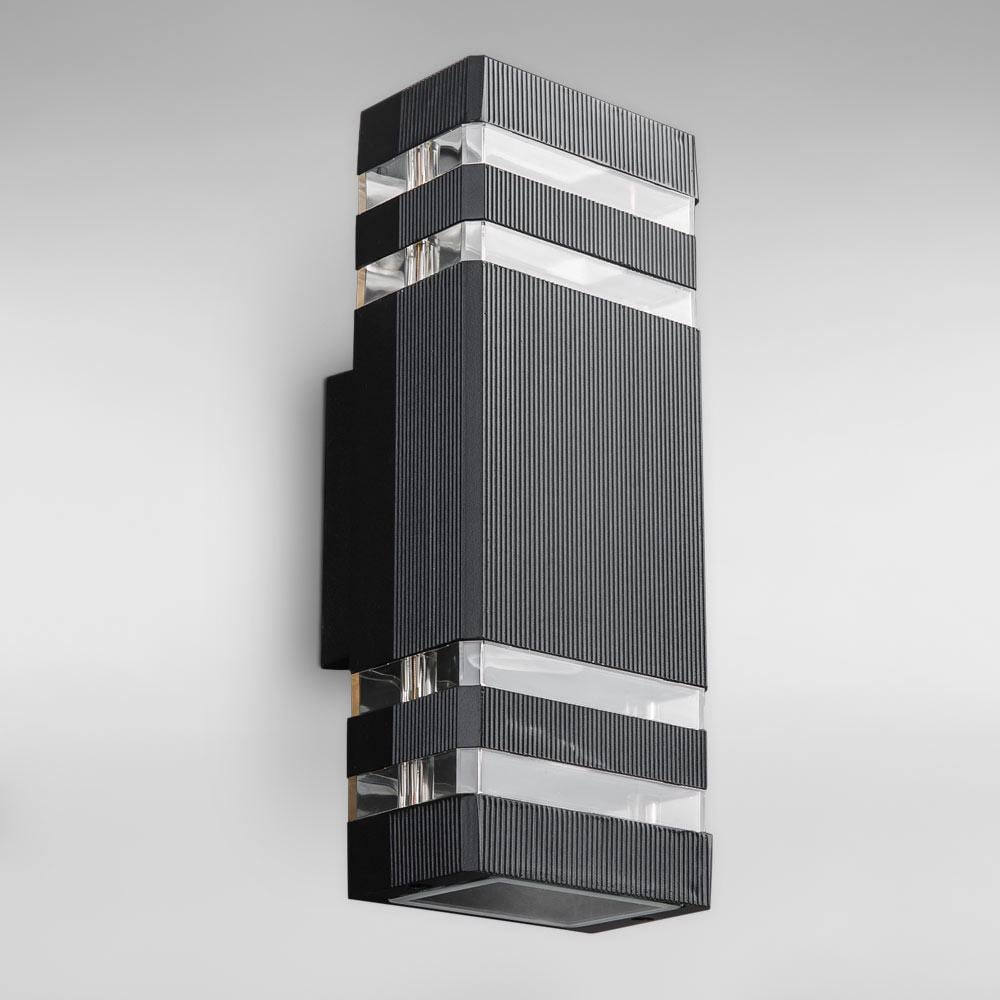 Уличный светильник настенный Lighthouse DL-19317/2W Черный - фото 1 Уличный светильник настенный Lighthouse DL-19317/2W Черный - фото 1