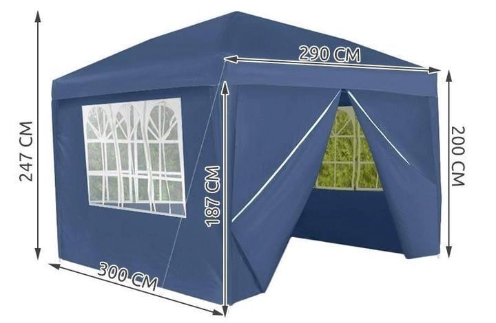 Павильон садовый 3х3 м (100064) - фото 2