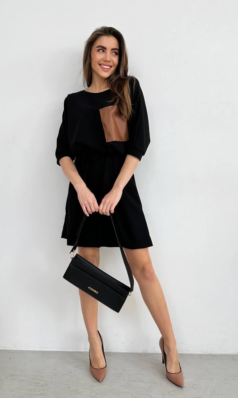 Платье Karina р. 50-56 Коричневый (1145-аз)