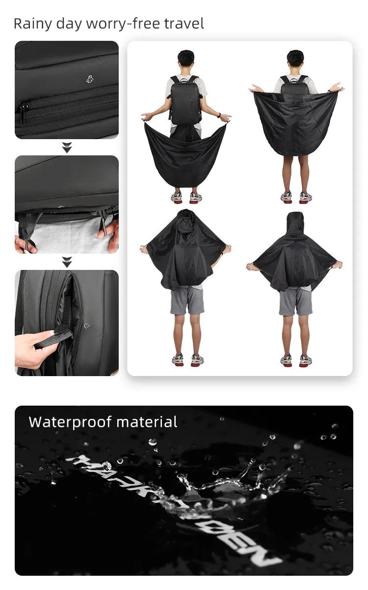 Рюкзак трансформер Mark Ryden Infinity MR9299YY Rain з накидкою від дощу - фото 6 Рюкзак трансформер Mark Ryden Infinity MR9299YY Rain з накидкою від дощу - фото 6