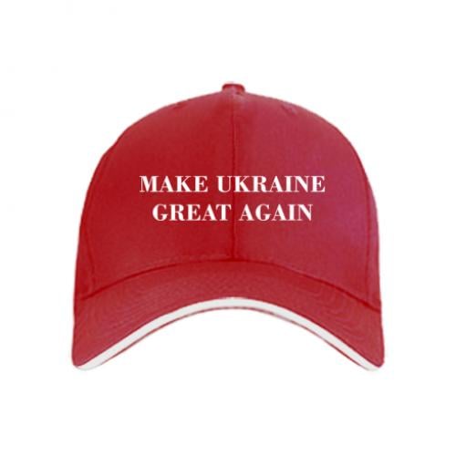 Кепка Make Ukraine Great Again Червоний (17734619-3-202816)