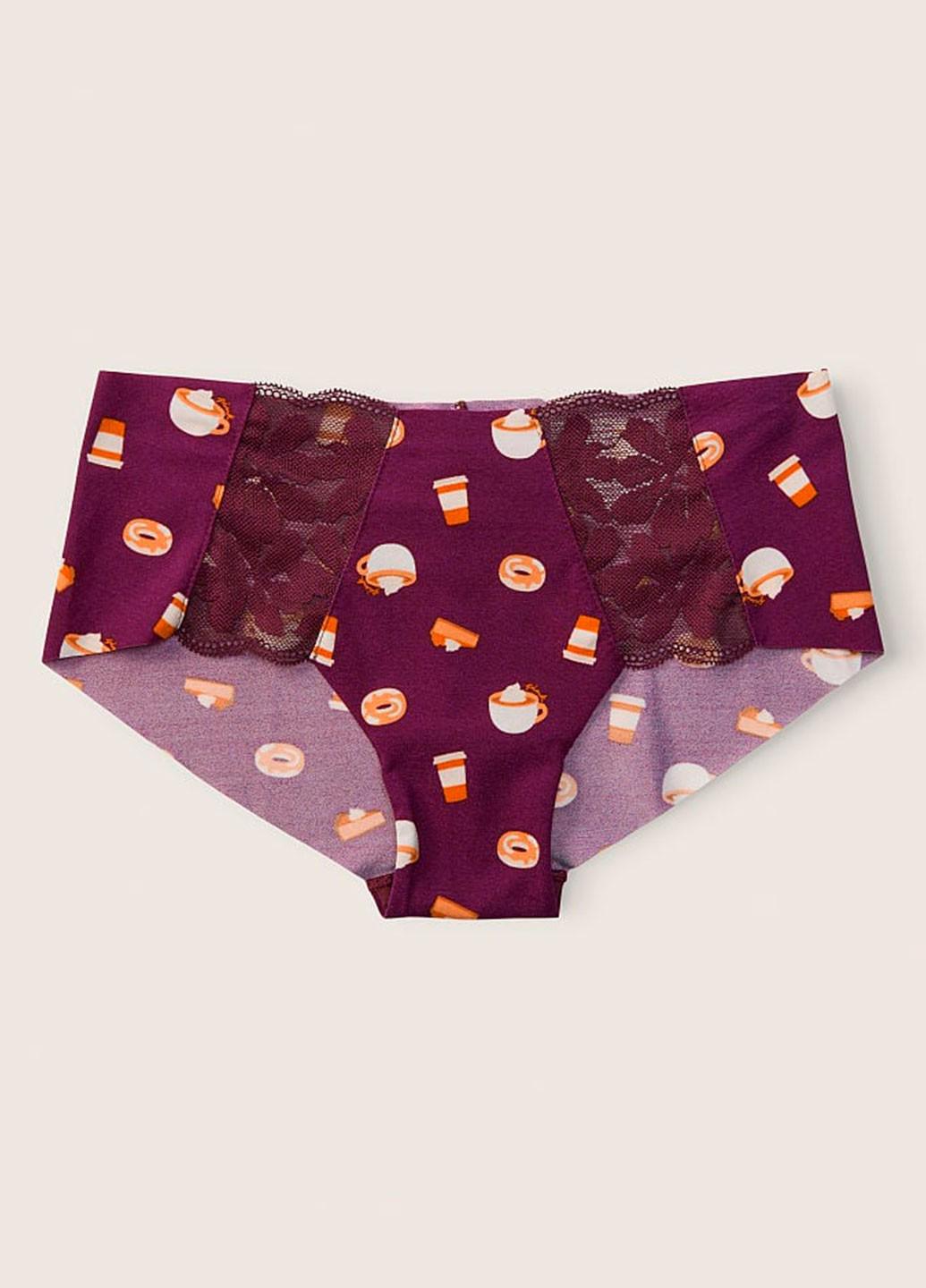 Трусики Victoria's Secret M Бордовый (000141975QFAM)