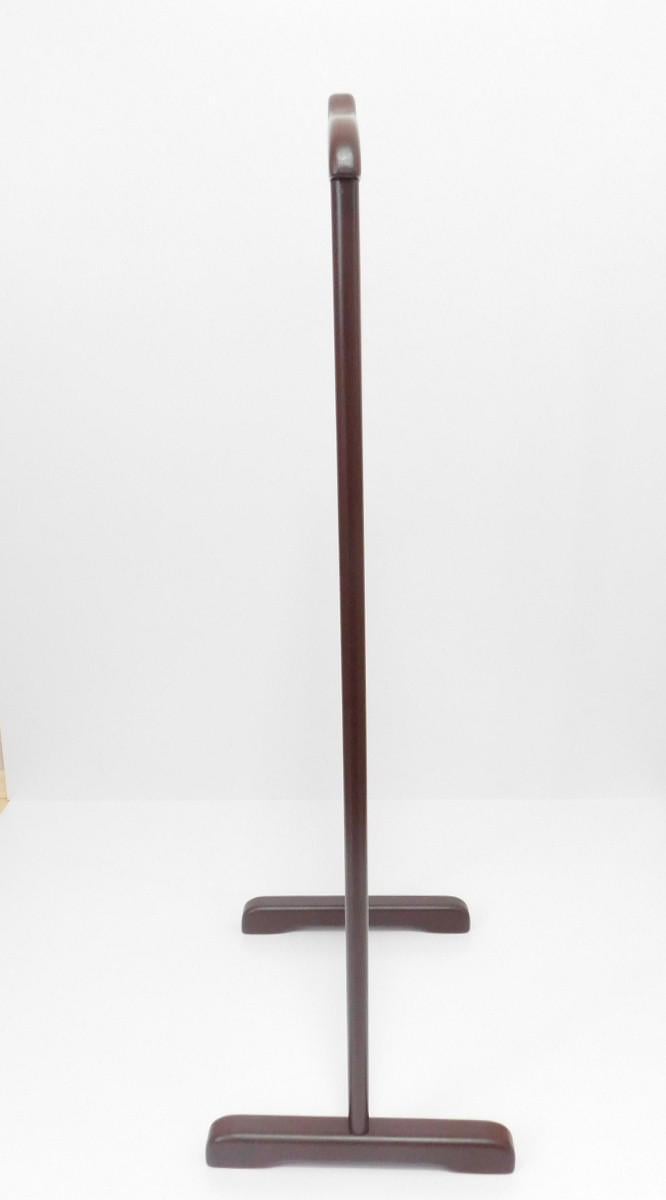 Стойка для одежды одинарная массив дерева Коричневый (1922524638) - фото 2