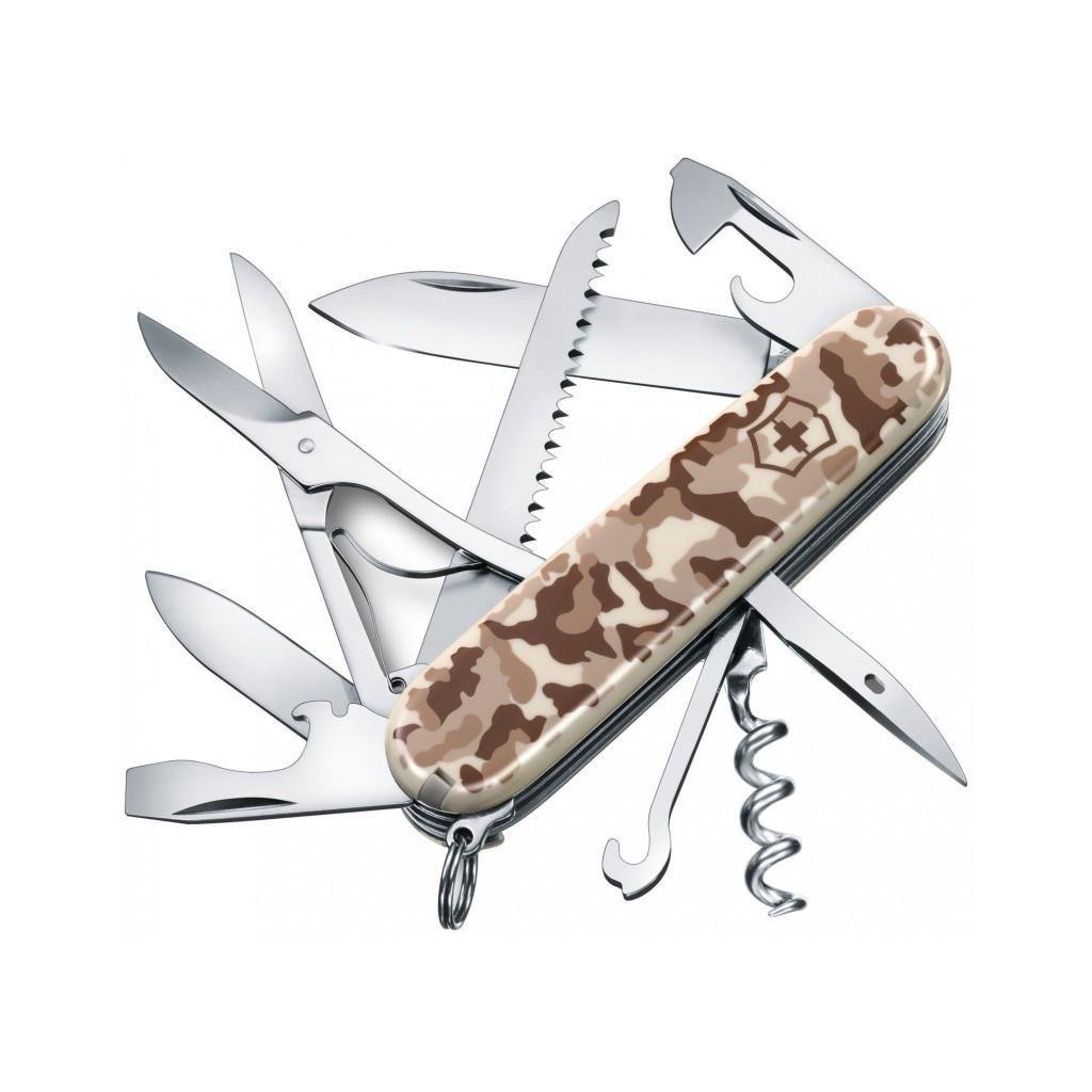 Туристический нож охотничий швейцарский Victorinox Huntsman Camo Beige (1.3713.941B1) Туристический нож охотничий швейцарский Victorinox Huntsman Camo Beige (1.3713.941B1)
