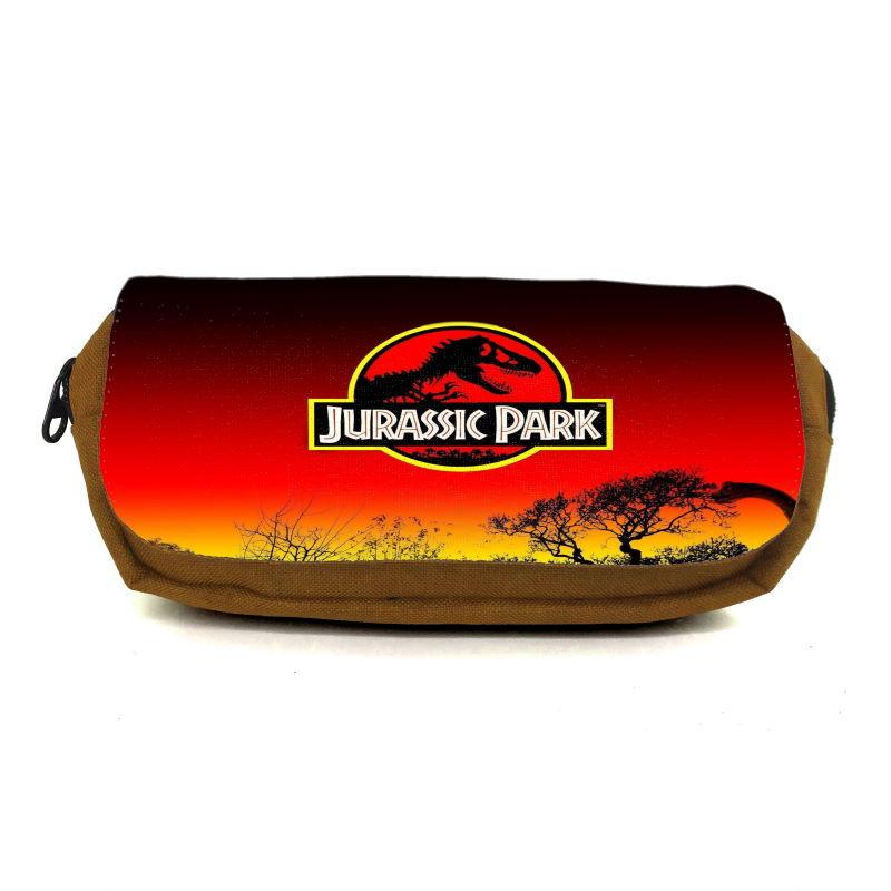 Пенал школьный Парк Юрского Периода 009 Jurasic Park JRP-009 Оранжевый (1480995329)