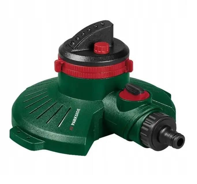 Зрошувач дощувальний круговий для газону PARKSIDE 153 м2 355° Click 2–4 bar (210781)