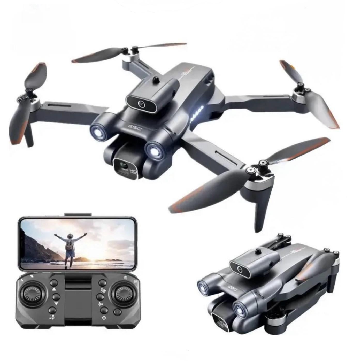 Квадрокоптер с камерой S1S Mini Drone 8K FPV БК моторы 100 м до 30 мин. кейс - фото 2 Квадрокоптер с камерой S1S Mini Drone 8K FPV БК моторы 100 м до 30 мин. кейс - фото 2