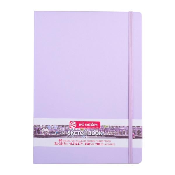 Альбом для графики Royal Talens Art Creation твердый переплет 140 г/кв. м 80 л. А4 Pastel Violet (9314133M)