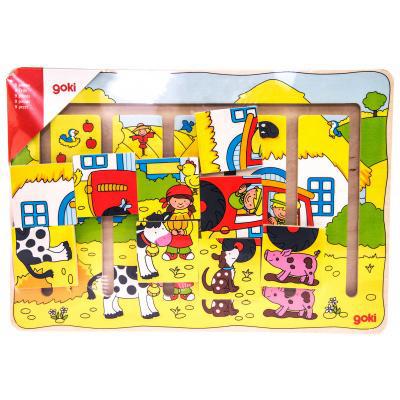 Розвиваюча іграшка Goki Наша ферма (57596)