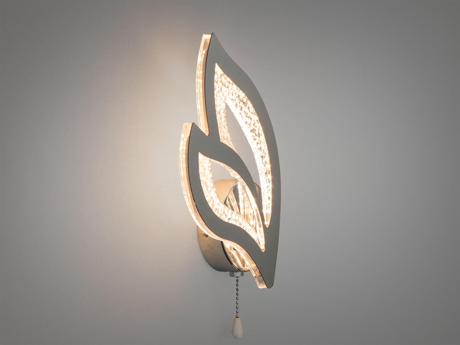 Бра светодиодный на кухню 17W Хром (2455/1HR) - фото 2 Бра светодиодный на кухню 17W Хром (2455/1HR) - фото 2