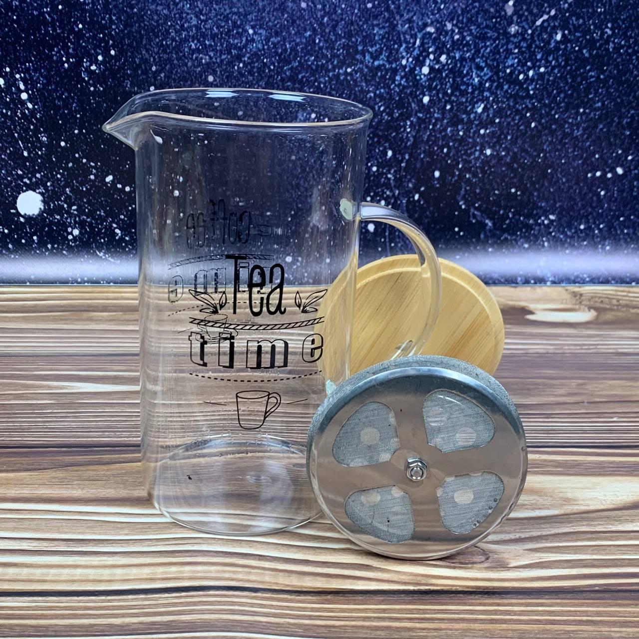 Френч-прес для чаю та кави Maestro 600 мл (EB-330) - фото 4 Френч-прес для чаю та кави Maestro 600 мл (EB-330) - фото 4