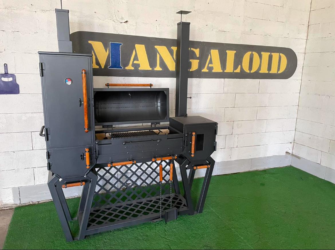 Модульный коптильный комплекс MANGALOID с печью под казан (1) - фото 5