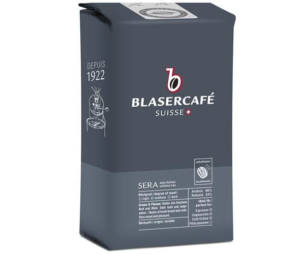 Кава в зернах без кофеїну BlaserCafe Sera 250 г