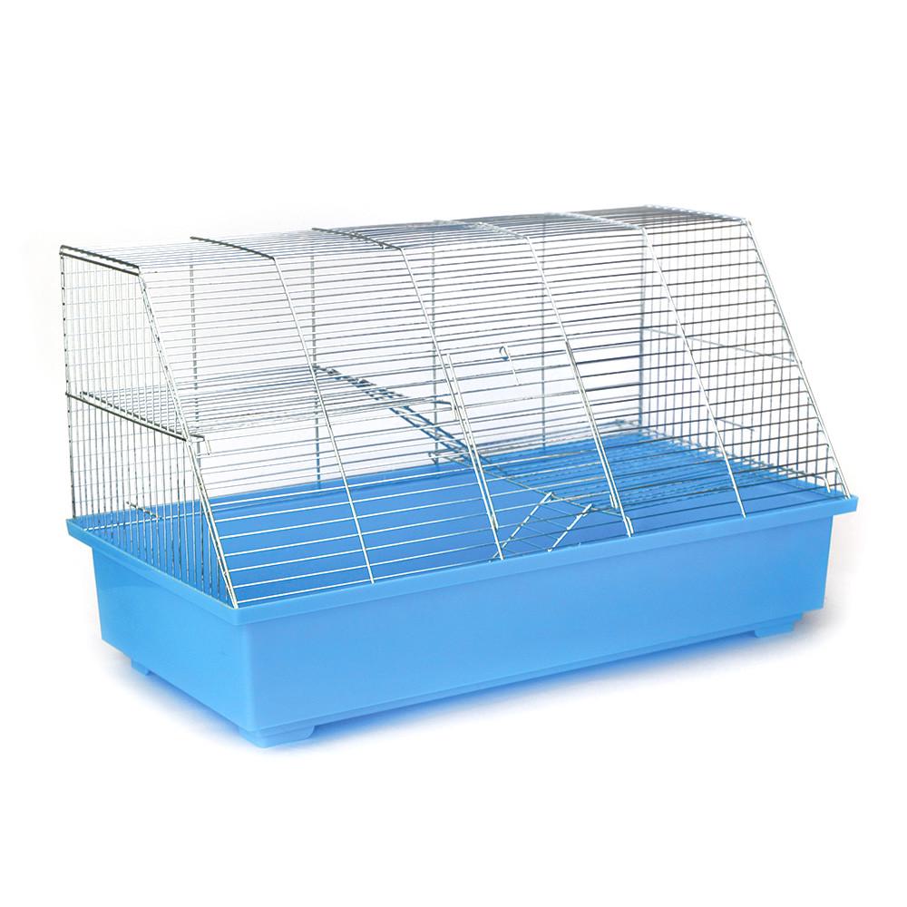 Клетка для грызунов Щурик 570х300х340 мм оцинкованая Голубой (2425675715) - фото 1