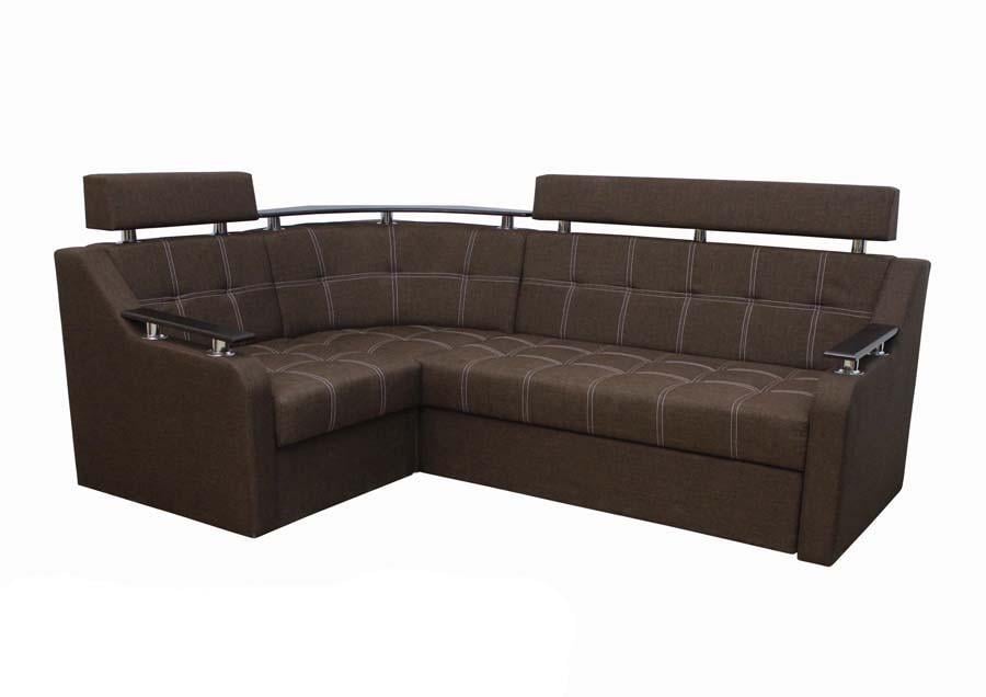 Диван кутовий Garnitur.plus Елегант Коричневий (DP-82)
