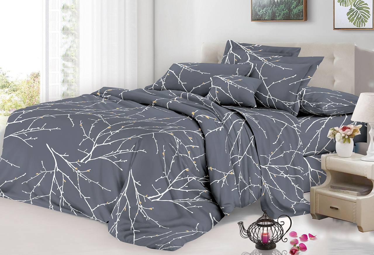 Комплект постельного белья Vital Textile бязь 3D Premium евро 200х220 см (BPe-338)