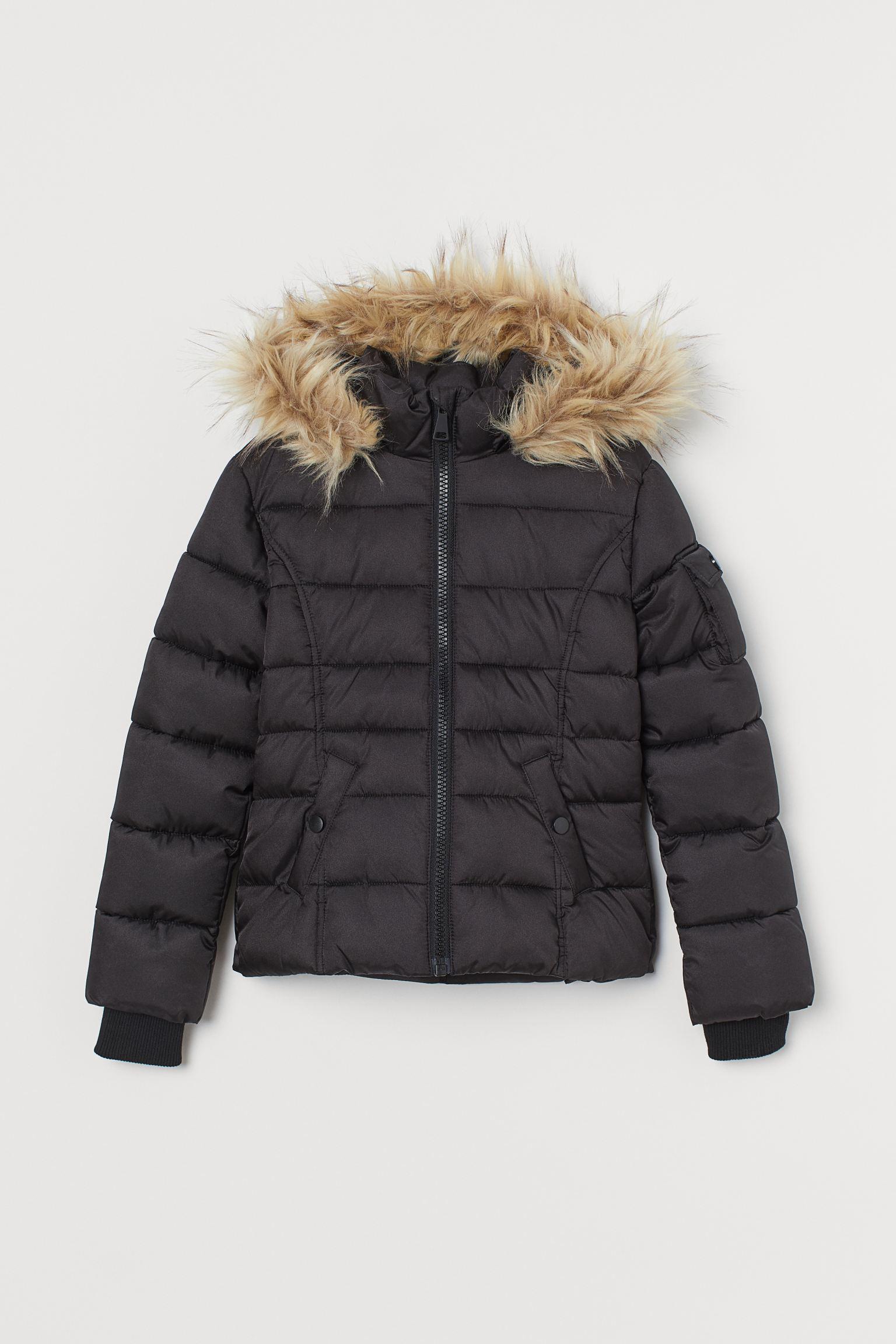 Куртка H&M 158 см Черный (2610895289)