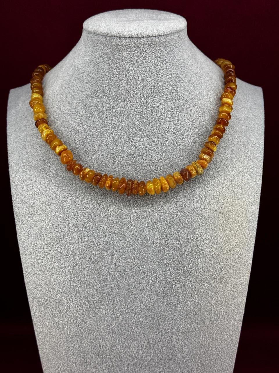 Бусы из янтаря лечебные 48 см (н-854)