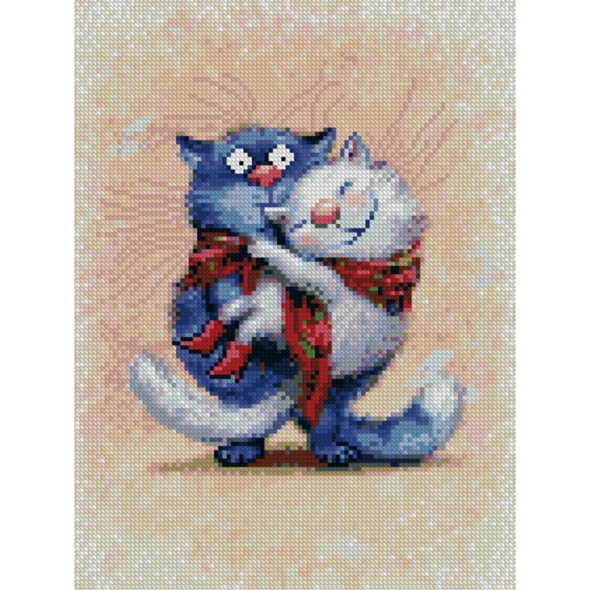 Алмазная мозаика Strateg Хочу на ручки 30х40 см (Str-HX075)