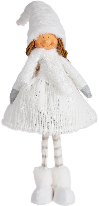 Мягкая игрушка Девочка в белом 19х15х72 см (BD-877-295)