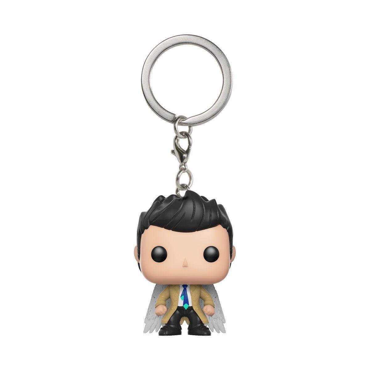 Фігурка брелок Надприродне Кастіель Funko Pop Castiel 4 см
