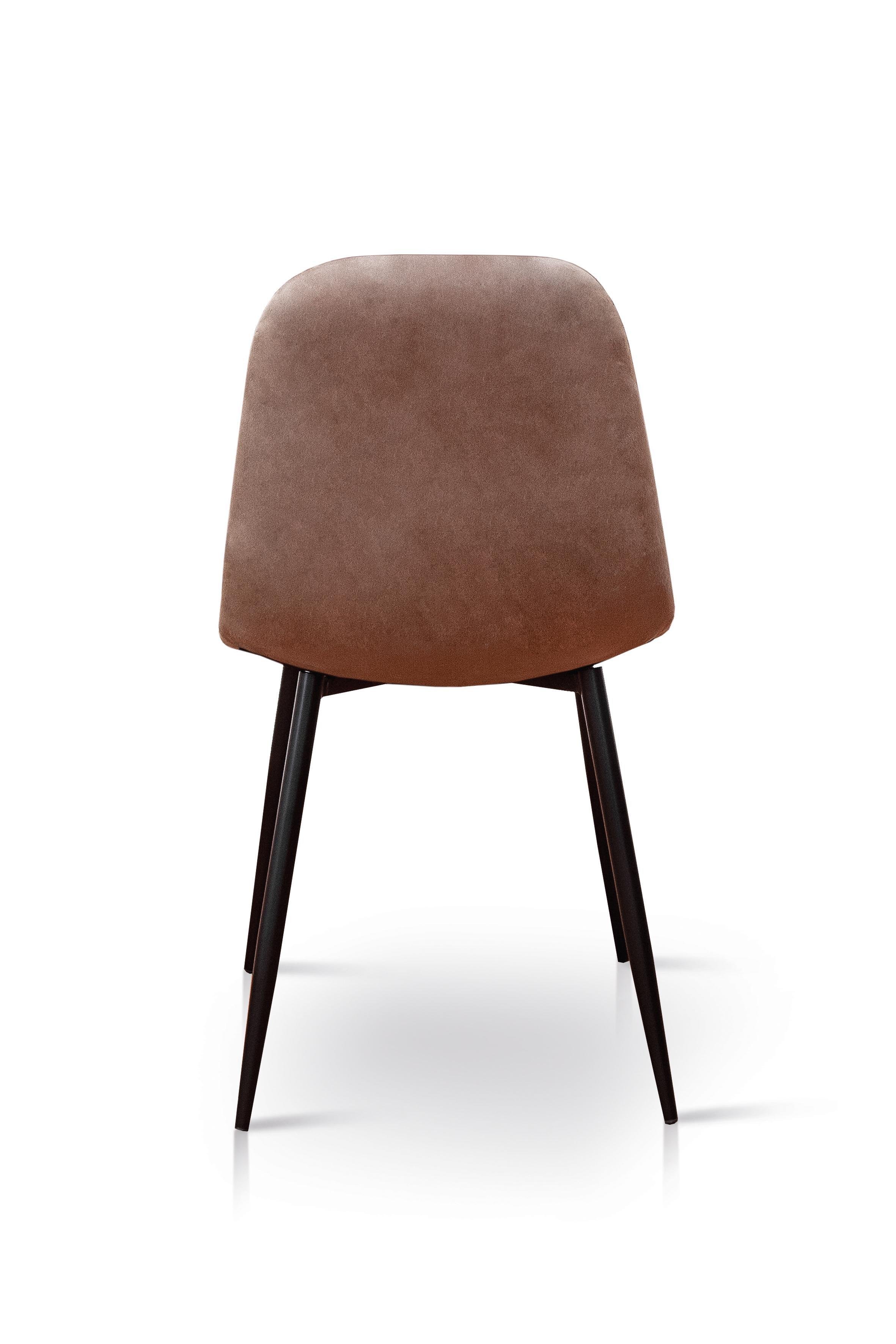 Стілець для кухні та вітальні ГРЕЙС Нота 430х860х490 мм Чорний/Шоколад (GAА0052499) - фото 3 Стілець для кухні та вітальні ГРЕЙС Нота 430х860х490 мм Чорний/Шоколад (GAА0052499) - фото 3